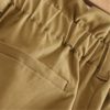 Streetwear Pockets Pleated Waist Cotton Paperbag Pants - Image 6