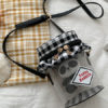 Sweet Lolita Bag Transparent Toy Plaid PU Leather Cross Body Bag - Image 2