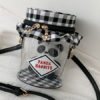 Sweet Lolita Bag Transparent Toy Plaid PU Leather Cross Body Bag - Image 4