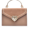 Sweet Lolita Suede Letter Shaped Cross Body Bag - Image 6