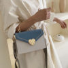 Sweet Lolita Suede Letter Shaped Cross Body Bag - Image 5