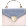 Sweet Lolita Suede Letter Shaped Cross Body Bag - Image 7