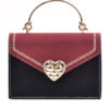 Sweet Lolita Suede Letter Shaped Cross Body Bag