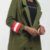 Turndown Collar Long Sleeve Peacoat - Image 4