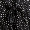 Vintage Bow Tie Collar Print Dress - Image 5