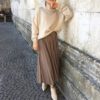 Vintage Elegant Streetwear Long Pleated Skirts - Image 3