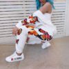 Butterfly Top Casual Hoodies Oversize Animal Print Coat - Image 2