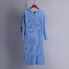 Casual Loose Fashion Pullover Warm Thick Chic Split Sweater Dress - Image 3