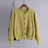 Casual O Neck Long Sleeve Elastic Loose Jumper Sweater Outwear - Image 5