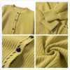 Casual O Neck Long Sleeve Elastic Loose Jumper Sweater Outwear - Image 6