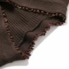 Casual V Neck Long Sleeve A-line Jumper Sweater Dresses - Image 8