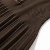 Casual V Neck Long Sleeve A-line Jumper Sweater Dresses - Image 12