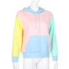 Contrast Oversized Kawaii Front Pocket Cute Hoodies - Image 4