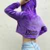 Embroidery Letter Casual Warm Jacket - Image 2