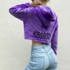Embroidery Letter Casual Warm Jacket - Image 3