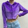 Embroidery Letter Casual Warm Jacket - Image 4