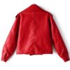 Faux Leather PU Style Coat Collar Loose Punk Outerwear - Image 6