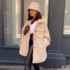 Harajuku Paraka Fleece Long Bubble Coat - Image 2