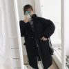 Hooded Parkas Thickness Padded Jacket Large Fur Collar - Image 6