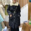 Lace Up with Bag Quilted High-Quality Puffer Jackets