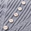Long Sleeve Pleated Warm Street Wear Jumper Sweater Dress - Image 10