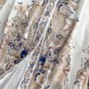 Long Sleeve Single Breasted A-line Maxi Dress - Image 8
