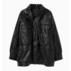 Loose Soft PU Leather Punk Streetwear Motor Biker Jacket - Image 6