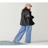 Loose Soft PU Leather Punk Streetwear Motor Biker Jacket - Image 4