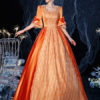 Masquerade Lace Cotton Cosplay Costume Halloween