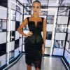 Sexy Spaghetti Strap Lace Bandage Ruffles Club Dresses - Image 2
