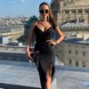 Sexy Strapless Lace Bodycon Runway Party Dresses - Image 3