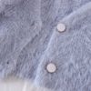 Sexy V Neck Solid Loose Casual Long Sleeve Elastic Cardigans - Image 8