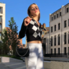 Skinny Long Sleeve Knitted Cardigan - Image 6