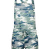 Straps Neck Sleeveless Cotton Blend Straight One Piece Outfit - Image 3