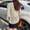 Sweaters V-Neck Sexy Minimalist Hollow Out Pullover - Image 4