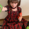Sweet Lolita OP Idol Stage Plaid Short Sleeves One Piece Dresses - Image 3