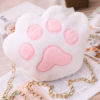 Sweet Lolita Short Plush Cat Paw Cross Body Bag - Image 3