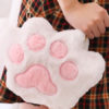 Sweet Lolita Short Plush Cat Paw Cross Body Bag