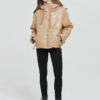 Thick Warm PU Faux Leather Padded Coat