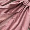 Turn-Down Collar Long Sleeve Button Solid Office Dress Outwear - Image 32