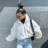 Turn-down Collar Long Sleeve Coat