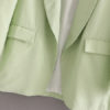 Turndown Collar Long Sleeve Casual Jackets - Image 9