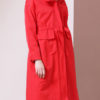Turndown Collar Pockets Casual Woolen Trench Coat - Image 2