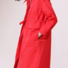 Turndown Collar Pockets Casual Woolen Trench Coat - Image 7