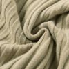 Turtleneck Knitted Long Sleeve Street Wear Sweater Dress - Image 12