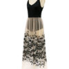 U Neck Sleeveless Backless Long Dress - Image 3