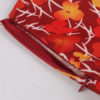 Vintage Sleeveless Straps Neck Floral Print Bows Rockabilly Swing Dress - Image 4