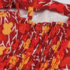 Vintage Sleeveless Straps Neck Floral Print Bows Rockabilly Swing Dress - Image 5