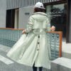 Warm Fleece Hooded Coats Long Large Fur Collar Jackets - Image 4