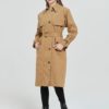 Windbreaker Single Breasted Pockets Outwear Coat - Image 5